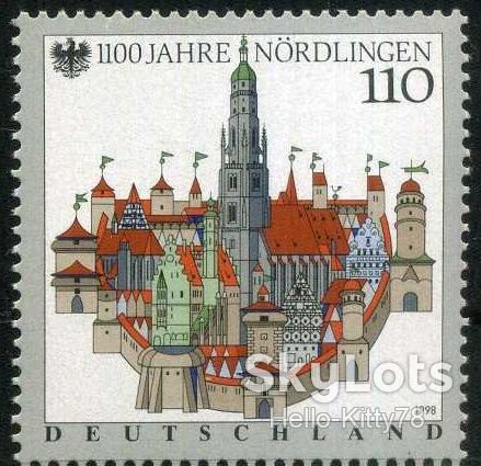 ФРГ 1998 Нёрдлинген Mi 1965 MNH - фото фото фото 0