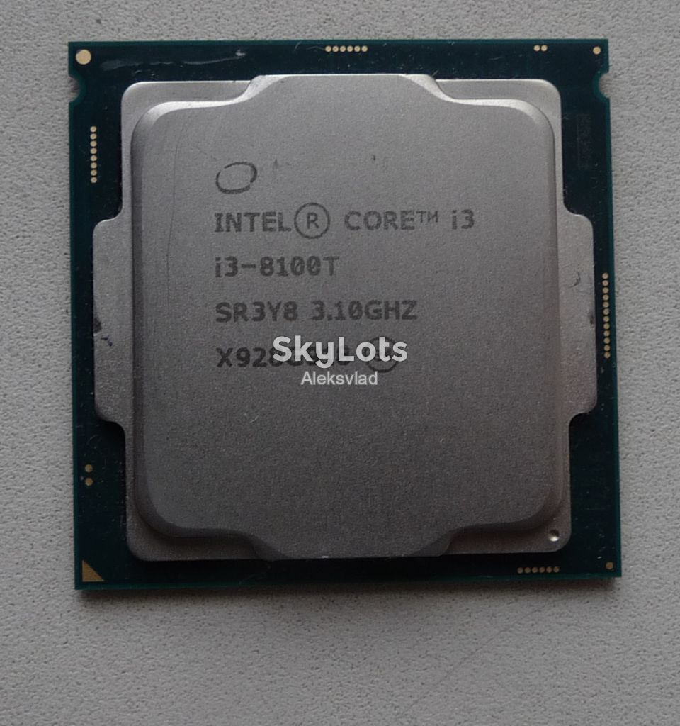 Intel Core i3-8100T 6МБ 3,10ГГц 35W Socket 1151 V2 - фото фото фото 0