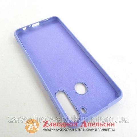Samsung A21 A215 силиконовый чехол Colorful lilac - фото фото фото 1