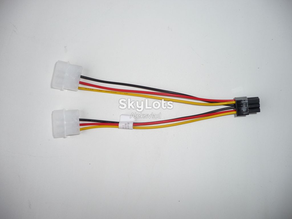 Переходник питания 2 molex - pci 6 pin для видеокарт - фото фото фото 0