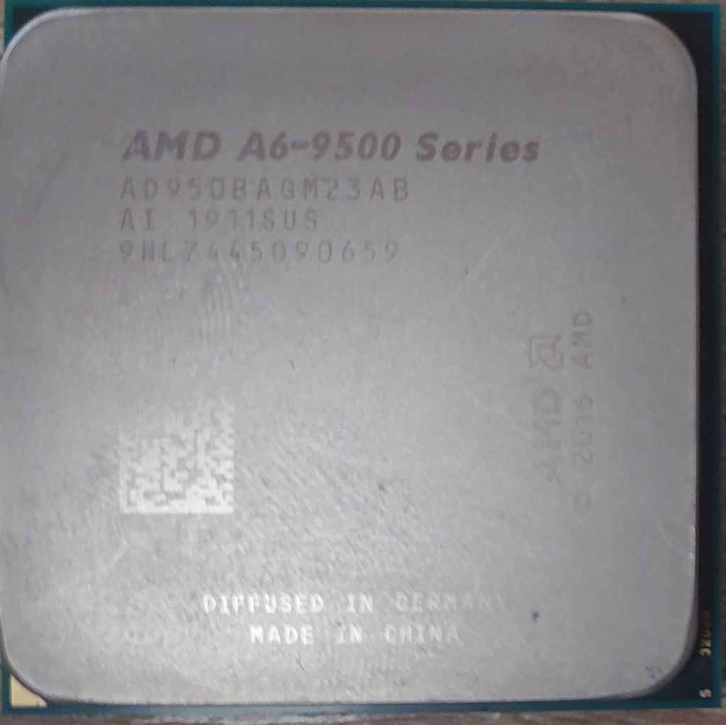 Б/В Процесор Socket AM4 / A6-9500 / AD950BAGM23AB - фото фото фото 0