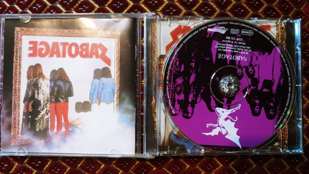CD аудио Black Sabbath Sabotage - фото фото фото 2