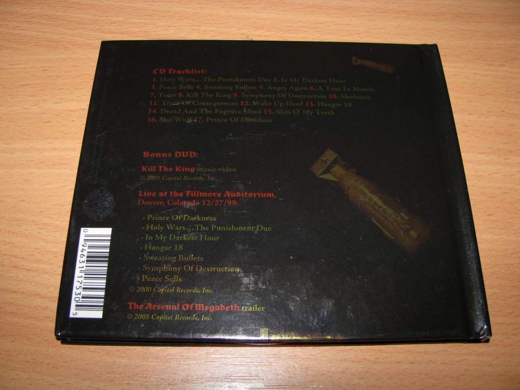 MEGADETH - Greatest Hits: Back To The Start  (2005 Capitol DIGI,USA) - фото фото фото 2