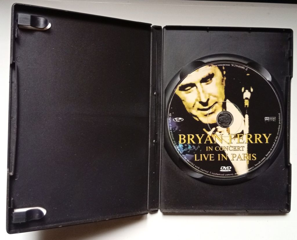 DVD Bryan Ferry - In Concert - Live In Paris - фото фото фото 1