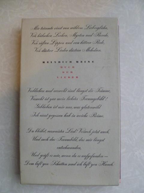 Heinrich Heine – Buch der Lieder - фото фото фото 0