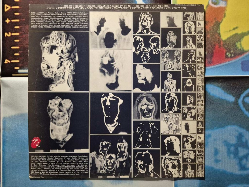 The Rolling Stones 80 "Emotional Rescue" UK 1-st press Ex/Ex - фото фото фото 1