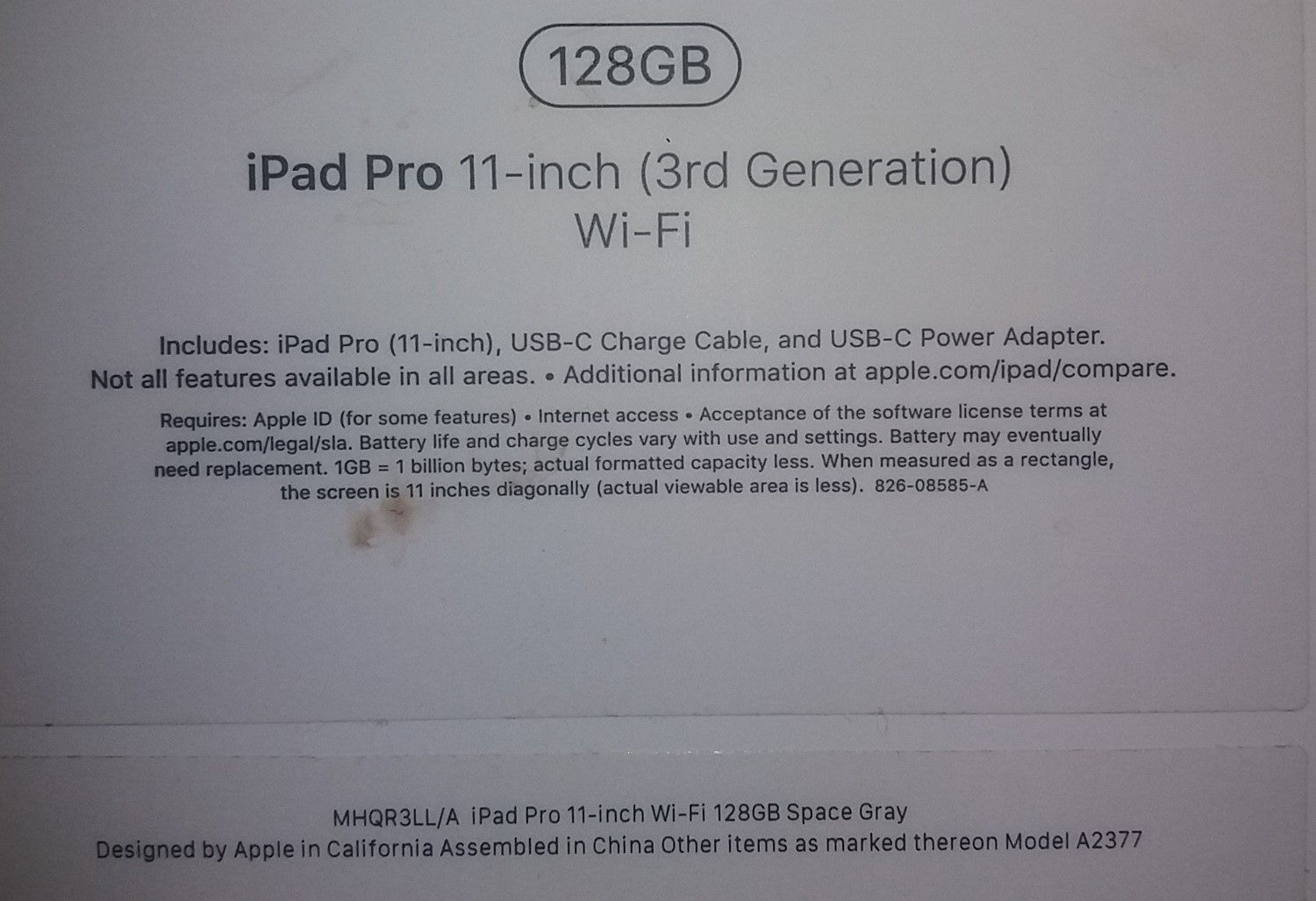 apple IPAD PRO 128gb коробка  a2377 - фото фото фото 1