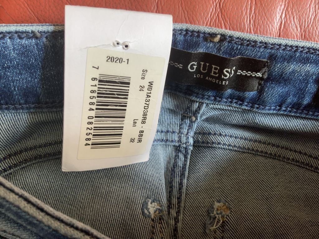 Джинсы Guess skinny mid, р.24W-32L - фото фото фото 6