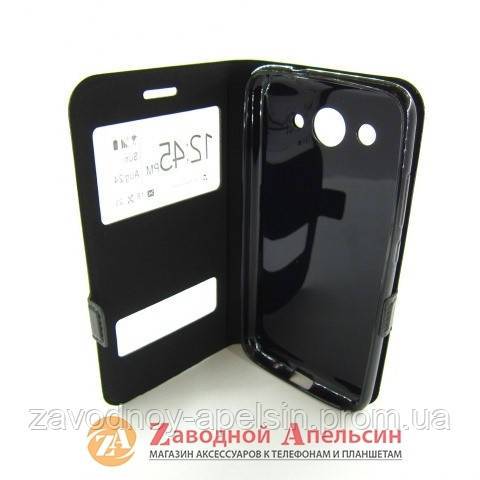 Чехол книжка Huawei Y3 2017 CRO-U00 Smart Case black - фото фото фото 2