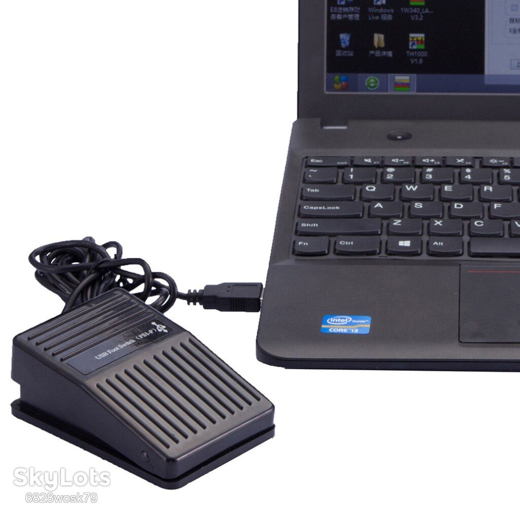 USB педаль игровая Game Foot Control Keyboard Action Switch Pedal HID - фото фото фото 4
