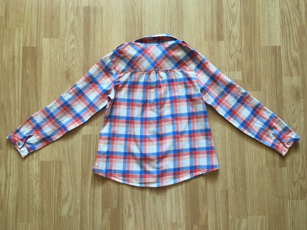Рубашка для девочки Zara,р.5-7лет,хлопок - фото фото фото 5