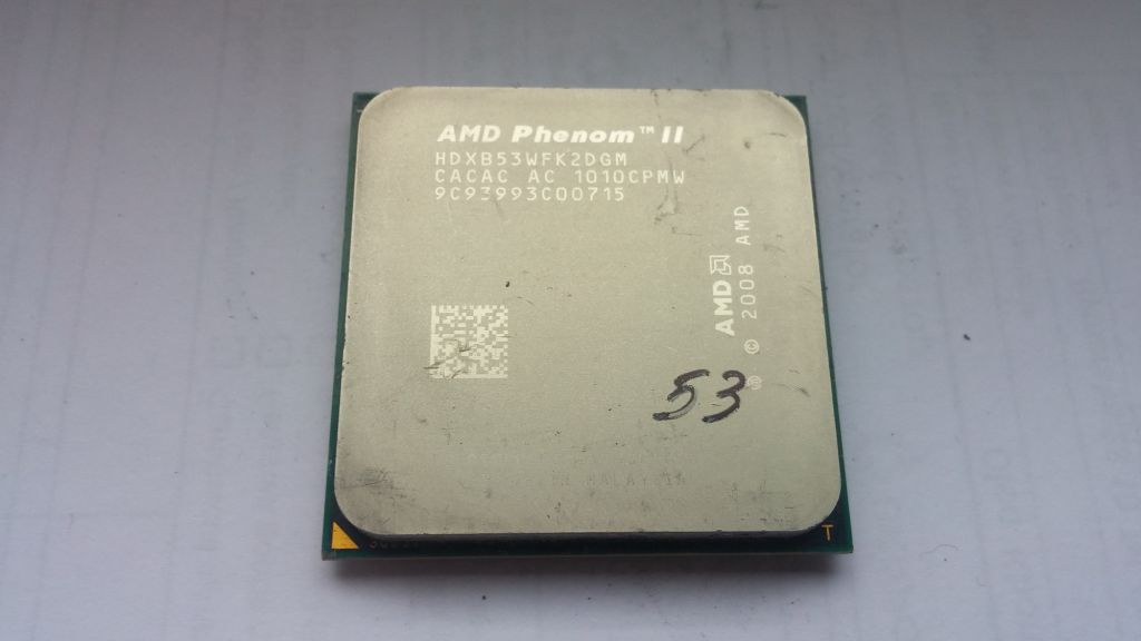 Процессор AMD Phenom II x2 B53 2.80GHz/2MB/1800MHz     (HDXB53WFK2DGM) socket AM3 80W Вживане - фото фото фото 0