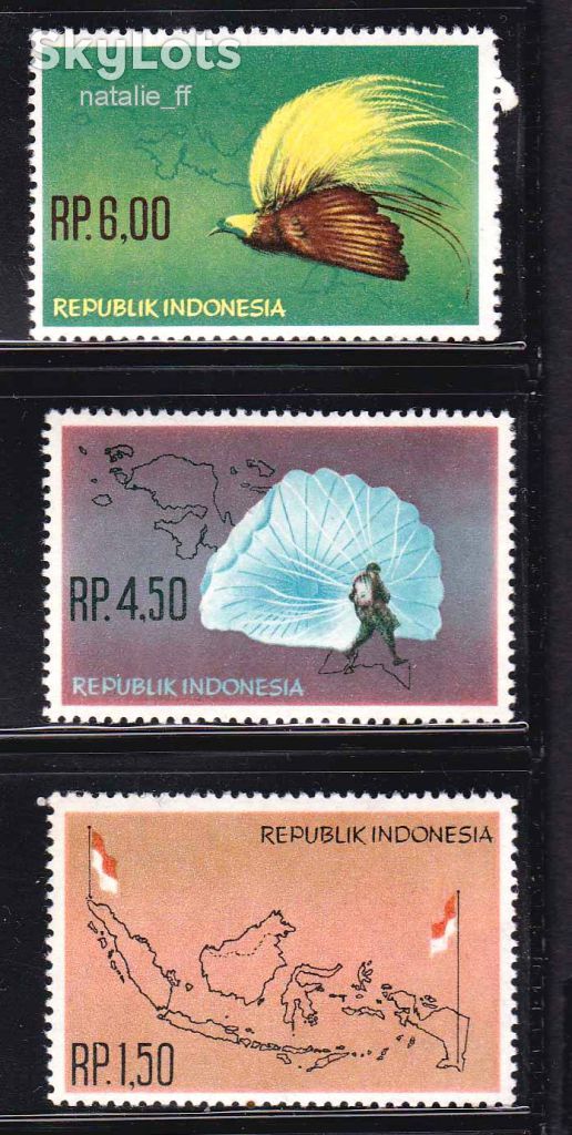 NM Индонезия 1963 г  MNH  - - фото фото фото 0