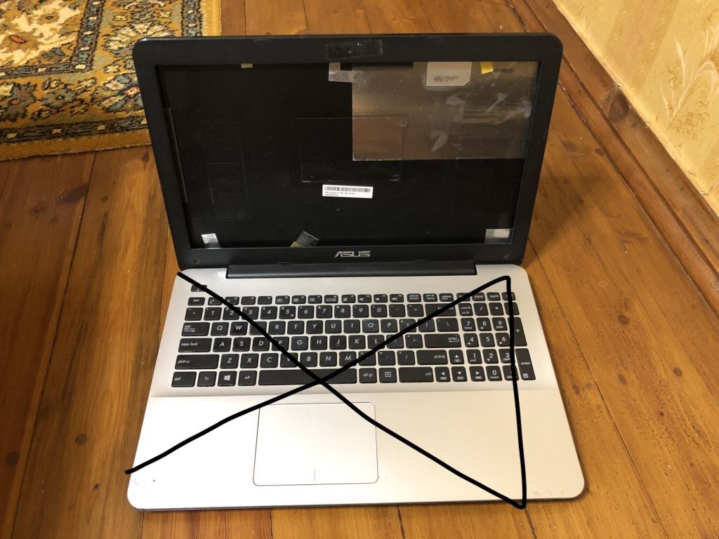 ноутбук ASUS A555  X555. на частини - фото фото фото 0