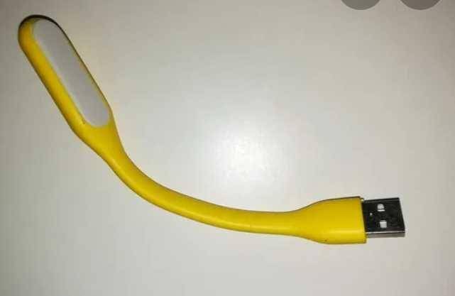 USB-лампа для ноутбука ліхтарик для Power Bank, світильник жовтий - фото фото фото 1