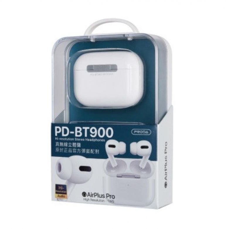Hands Free гарнітура / Навушники Bluetooth REMAX AirPlus Pro PD-BT900 Білі - фото фото фото 1