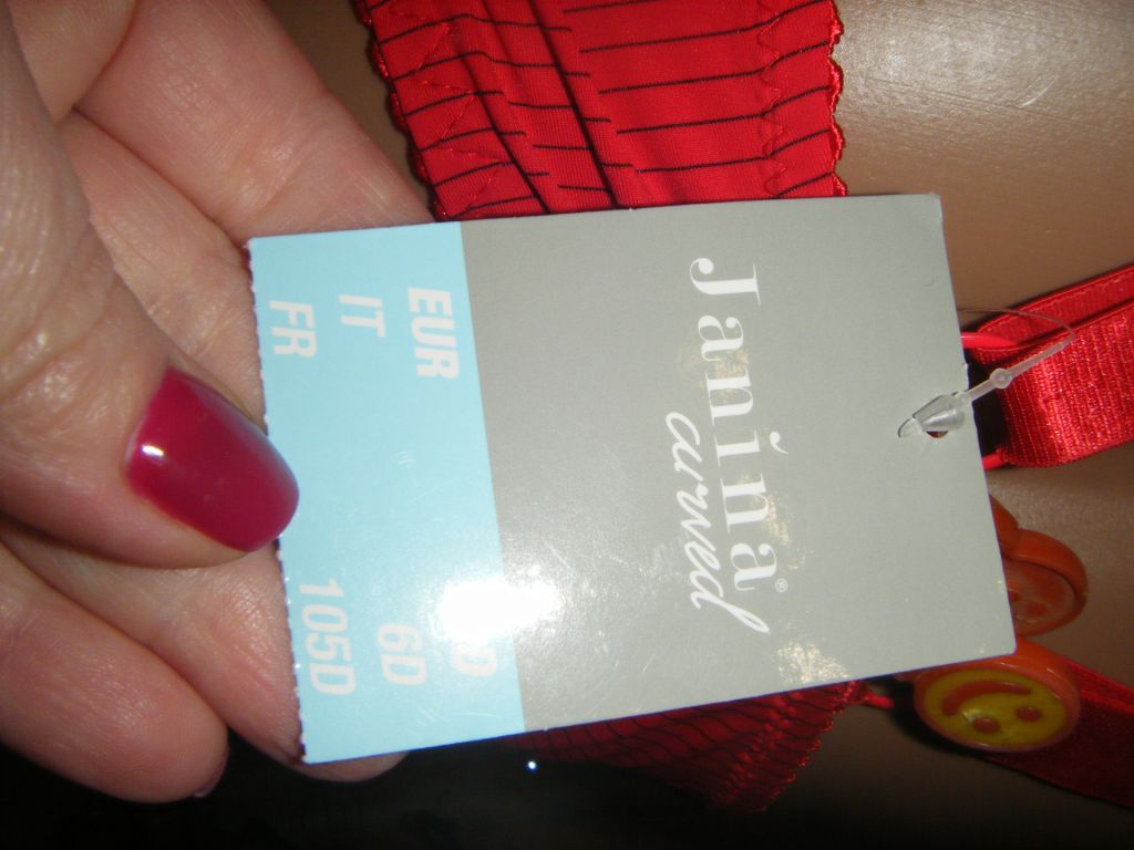 Комфортный красный бюстгальтер 90D - фото фото фото 10