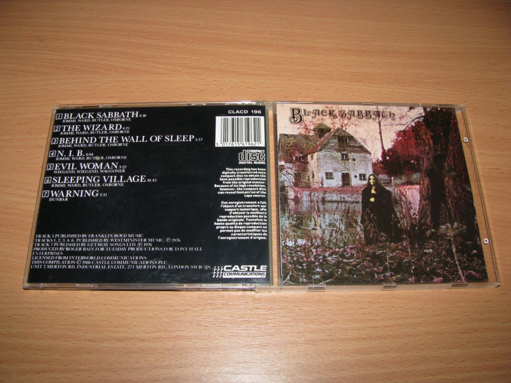 BLACK SABBATH - Black Sabbath     (1986 Castle) - фото фото фото 0