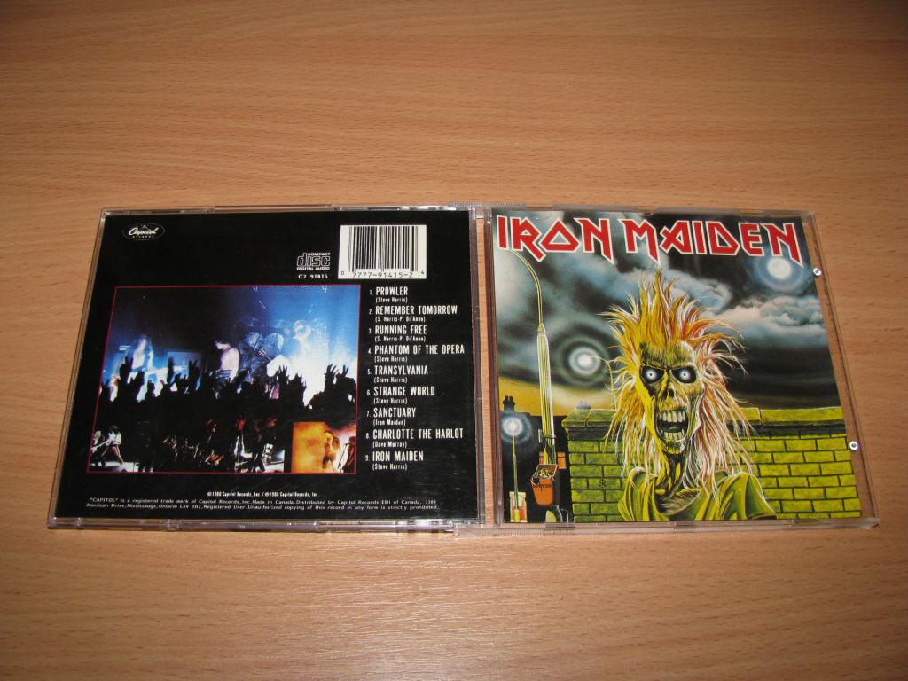 IRON MAIDEN - Iron Maiden   (1980 Capitol 1st press,Canada) - фото фото фото 0