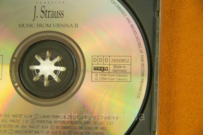 Музичний диск CD. Класика. STRAUSS II - фото фото фото 7