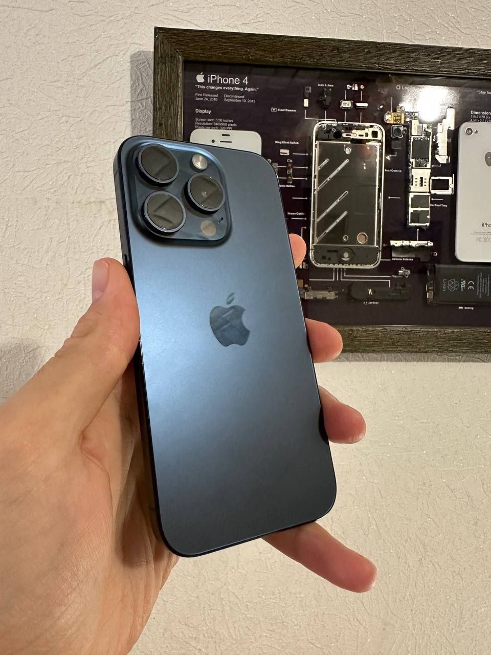 iPhone 15 Pro Blue Titanium 15 про - фото фото фото 2