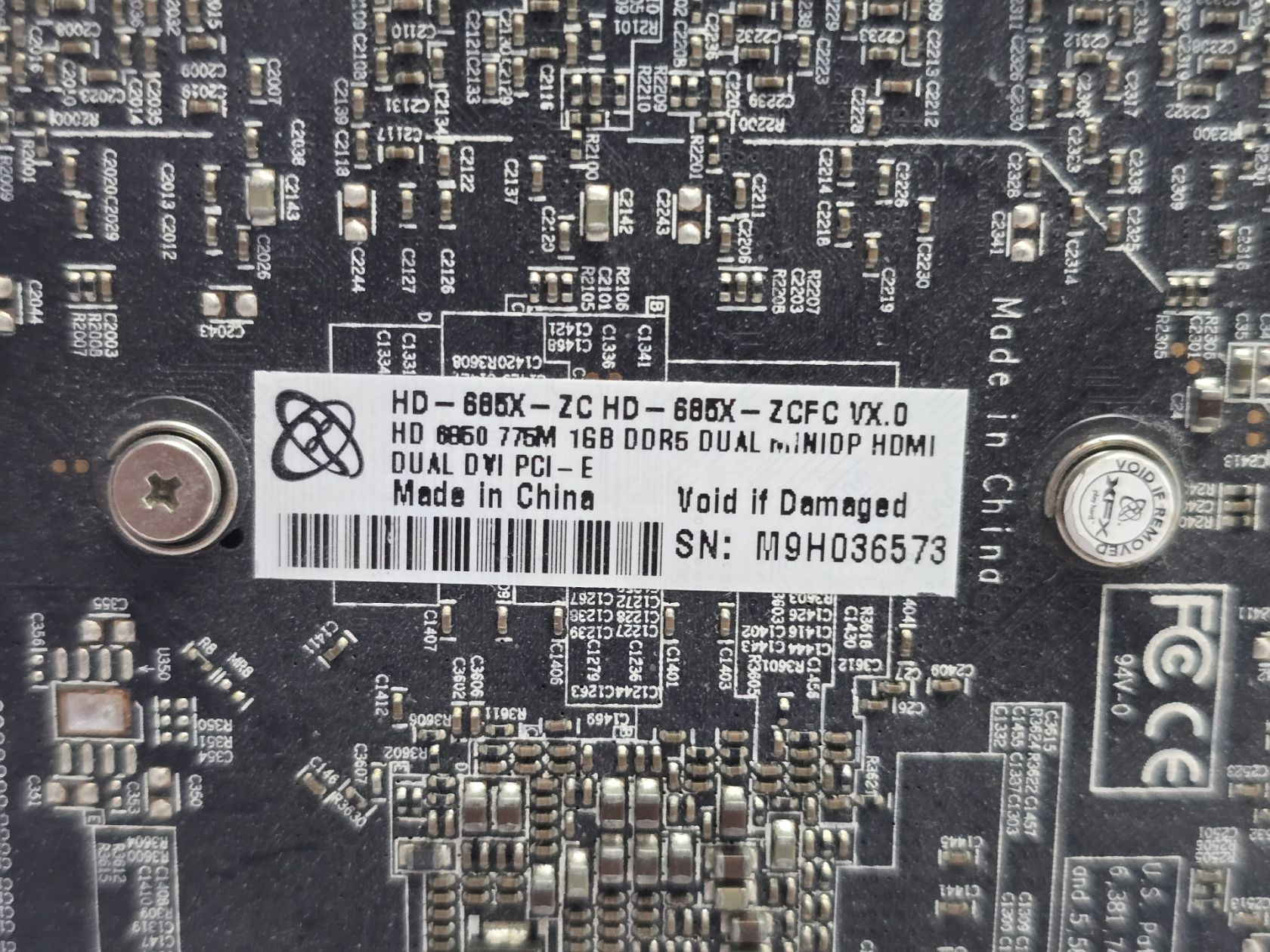 Відеокарта XFX Radeon HD 6850 1GB    (1GB,GDDR5,256 Bit,HDMI,PCI-Ex,Б/у) - фото фото фото 4