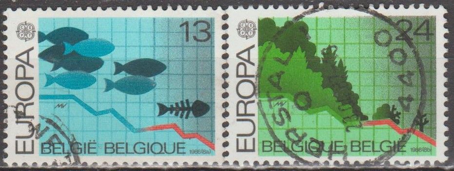Бельгия Бельгія 1986 охорона природи - фото фото фото 0
