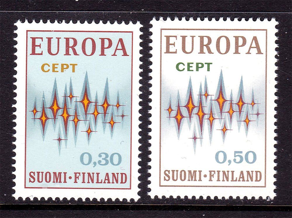 Финляндия  1972 г  MNH - EUROPA CEPT - - фото фото фото 0