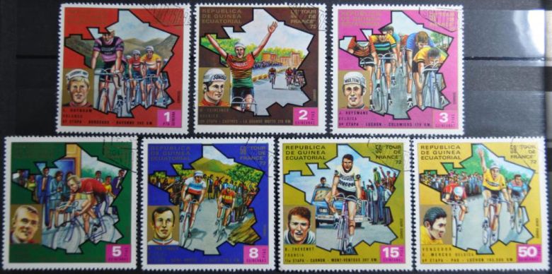 Экваториальная Гвинея Спорт Велогонка Тур де Франс 1972 - фото фото фото 0