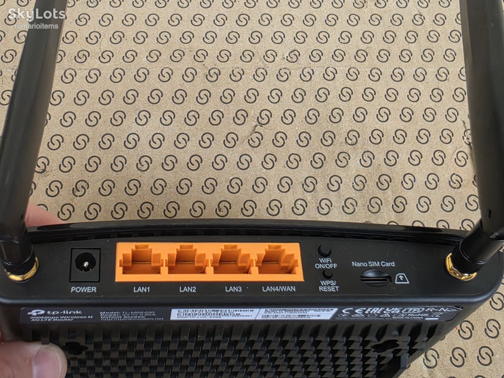 WIFI роутер  / 4G модем / маршрутизатор / TP Link TL-MR6400 / 4G / LTE / SIM - фото фото фото 4