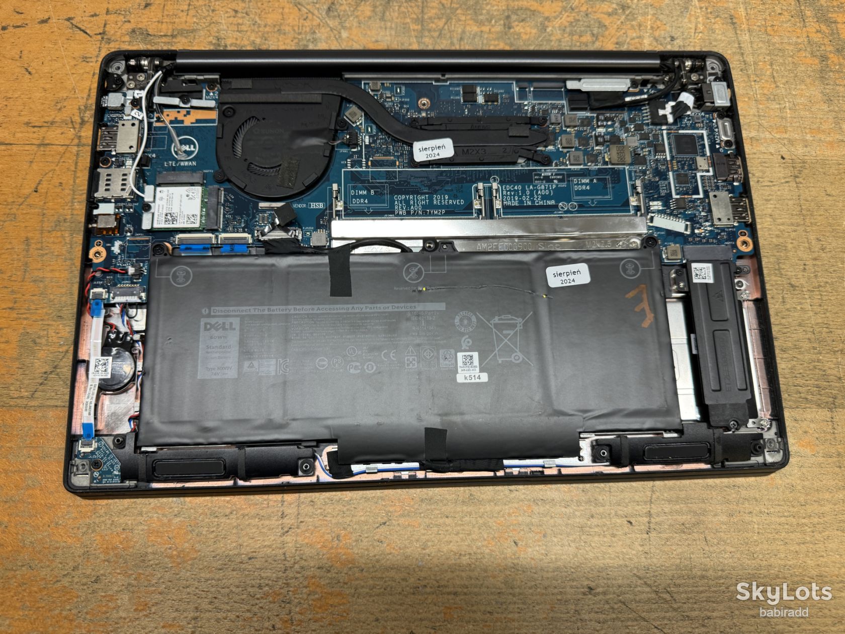 Ноутбук DELL 7400 I5-8365U/БЕЗ DDR4/БЕЗ SSD  (75) - фото фото фото 4