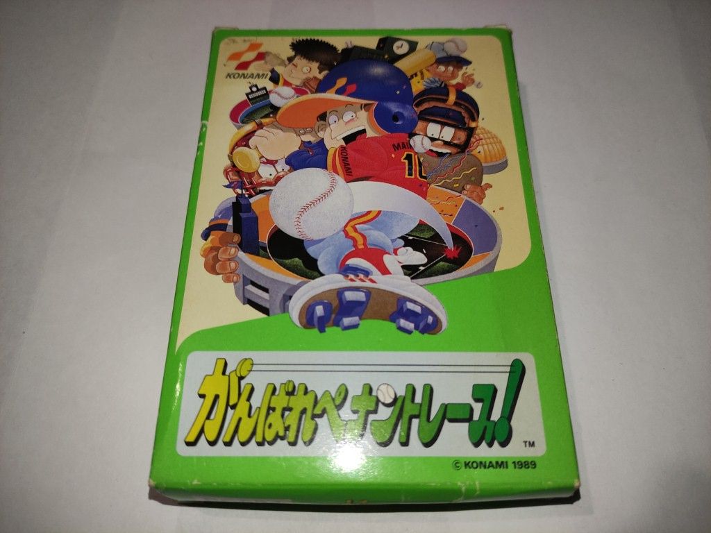 Ganbare Pennant Race! Famicom Nintendo +коробка и инструкция FC - фото фото фото 0