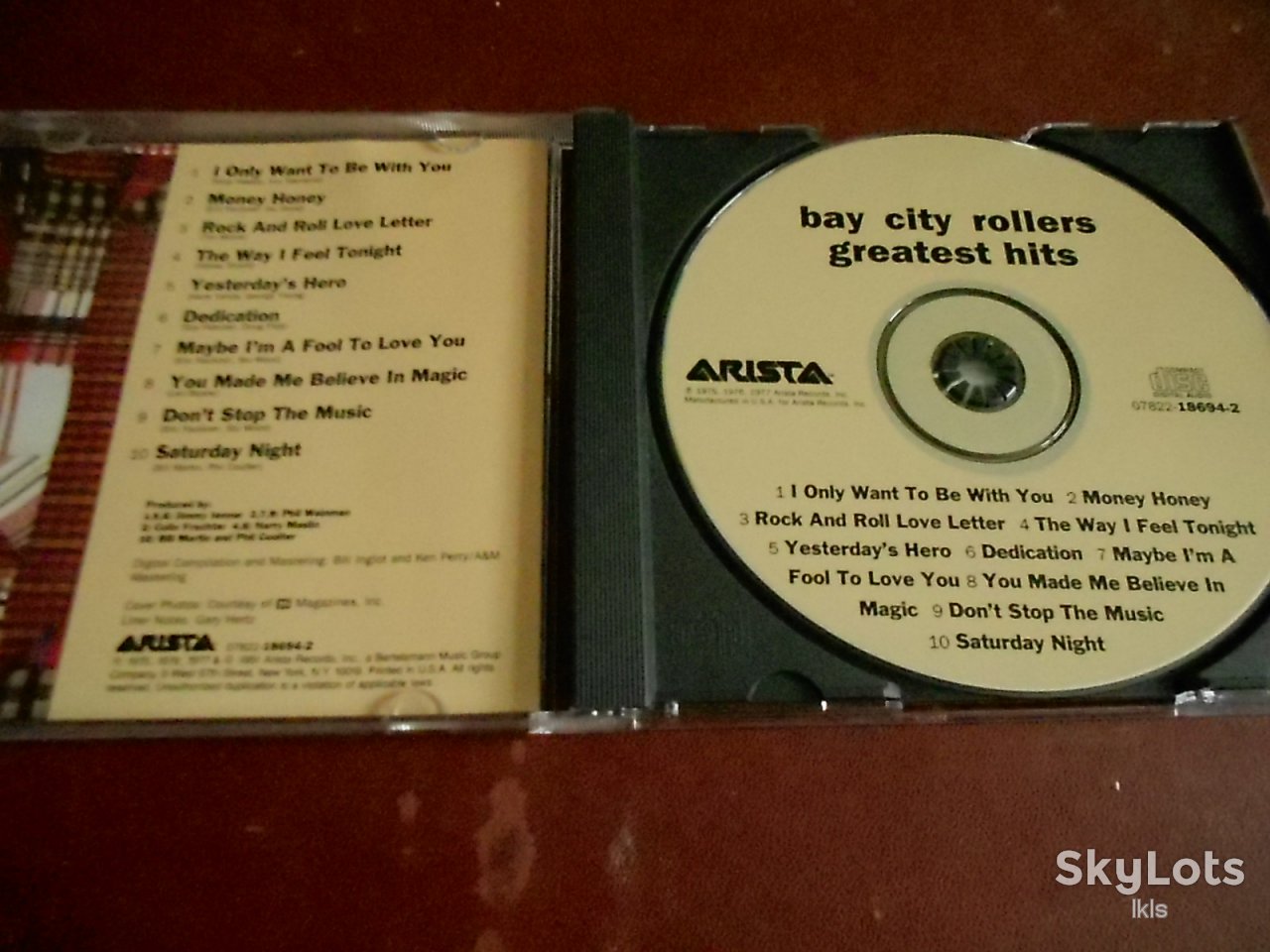 Bay City Rollers Greatest Hits CD фірмовий - фото фото фото 2