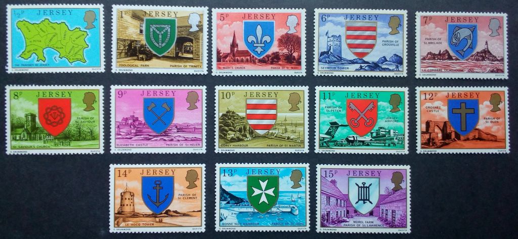 Джерси 1976 Геральдика, гербы, MNH  (КЦ = 6 евро) - фото фото фото 0
