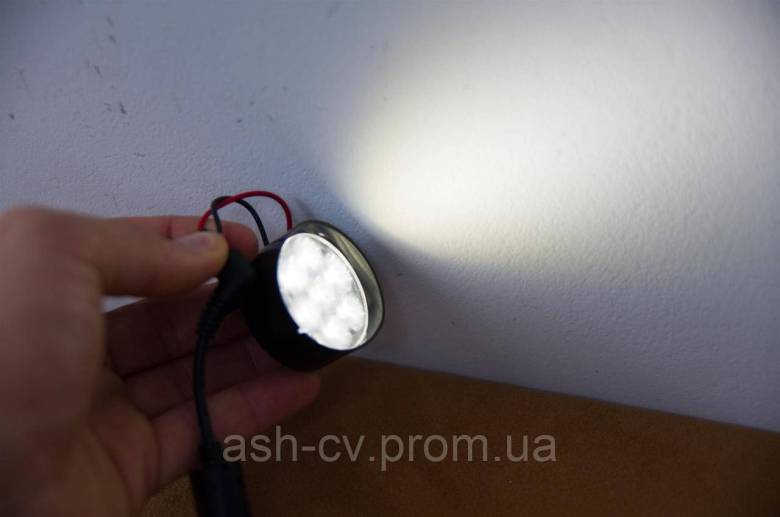 LED світильник 12V 40мм (1шт) - фото фото фото 4