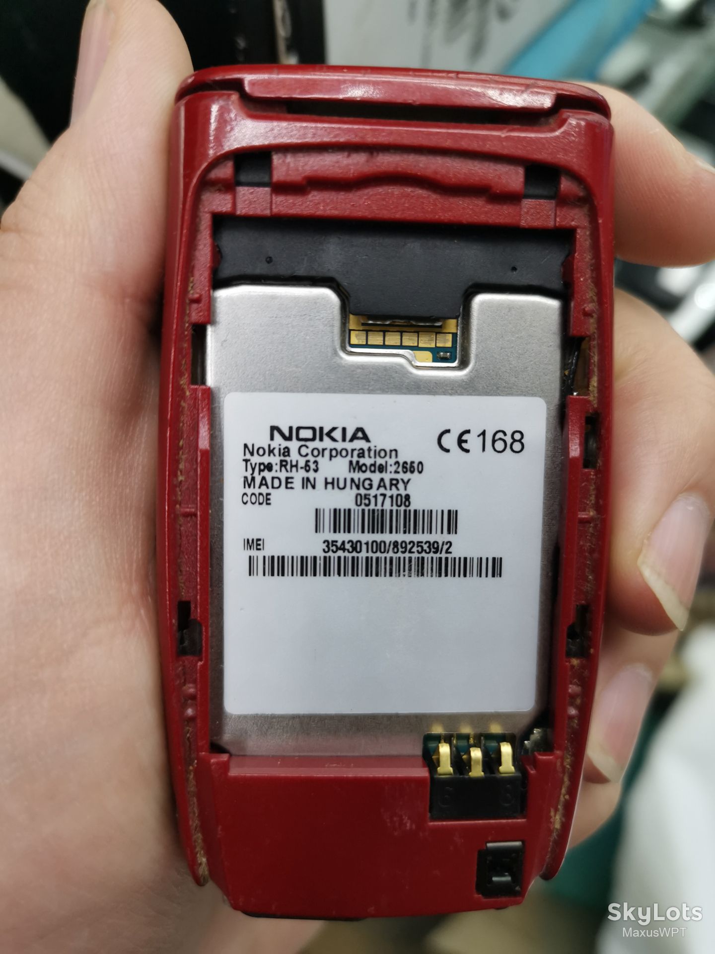 #866 Nokia 2650 sklad red - фото фото фото 4