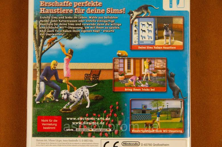 Диск, Nintendo, Wii, гра, Sims, 2 - фото фото фото 3