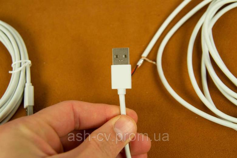 USB, кабель, живлення, Logitech, для саморобок, 3 метри - фото фото фото 7