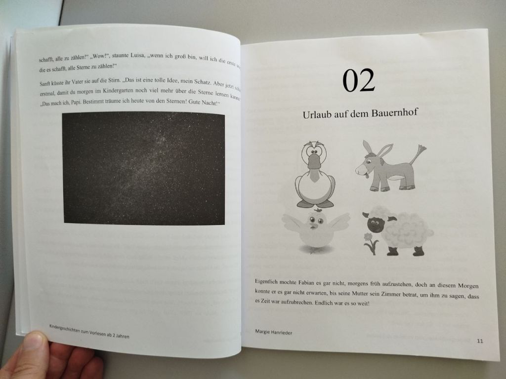 Дитяча книга німецькою "Kindergeschichten zum Vorlesen" Margie Hanrieder — казки на ніч - фото фото фото 7