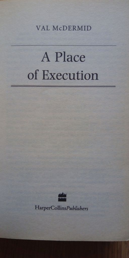 Place of Execution A VAL McDermid English на Английском книга - фото фото фото 1