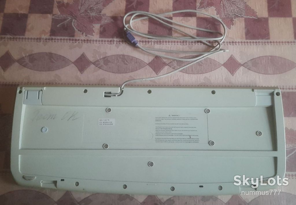 Брендова клавіатура Logitech Deluxe 250 PS/2 Тест ОК - фото фото фото 1