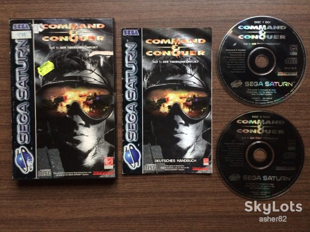 Игра на Sega Saturn "Command &amp; Conquer"      (PAL) - фото фото фото 1