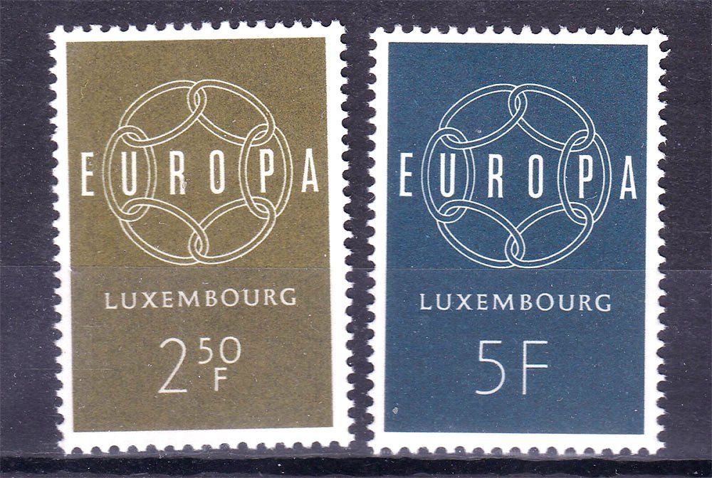 Люксембург  1959 г  MNH -  EUROPA CEPT - - фото фото фото 0