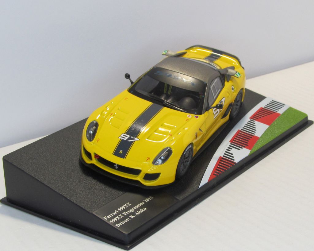 Ferrari 599XX #97, Altaya. Programme 2010 K. Aluko 1:43 бокс. Феррари 599XX - фото фото фото 2