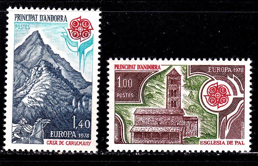 Андорра  SP  1978 г  MNH - CEPT  EUROPA  - - фото фото фото 0