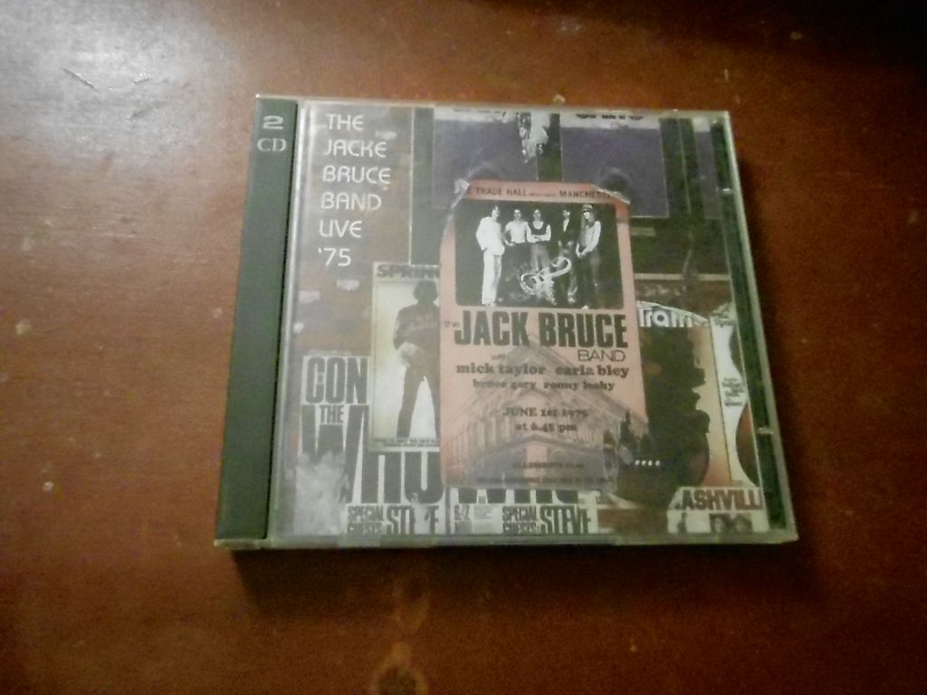 The Jack Bruce Band Live'76 2CD - фото фото фото 0