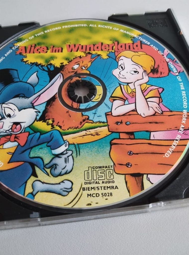 Alice im Wunderland – Märchen und Lieder  (CD, німецькою, 1995) - фото фото фото 5