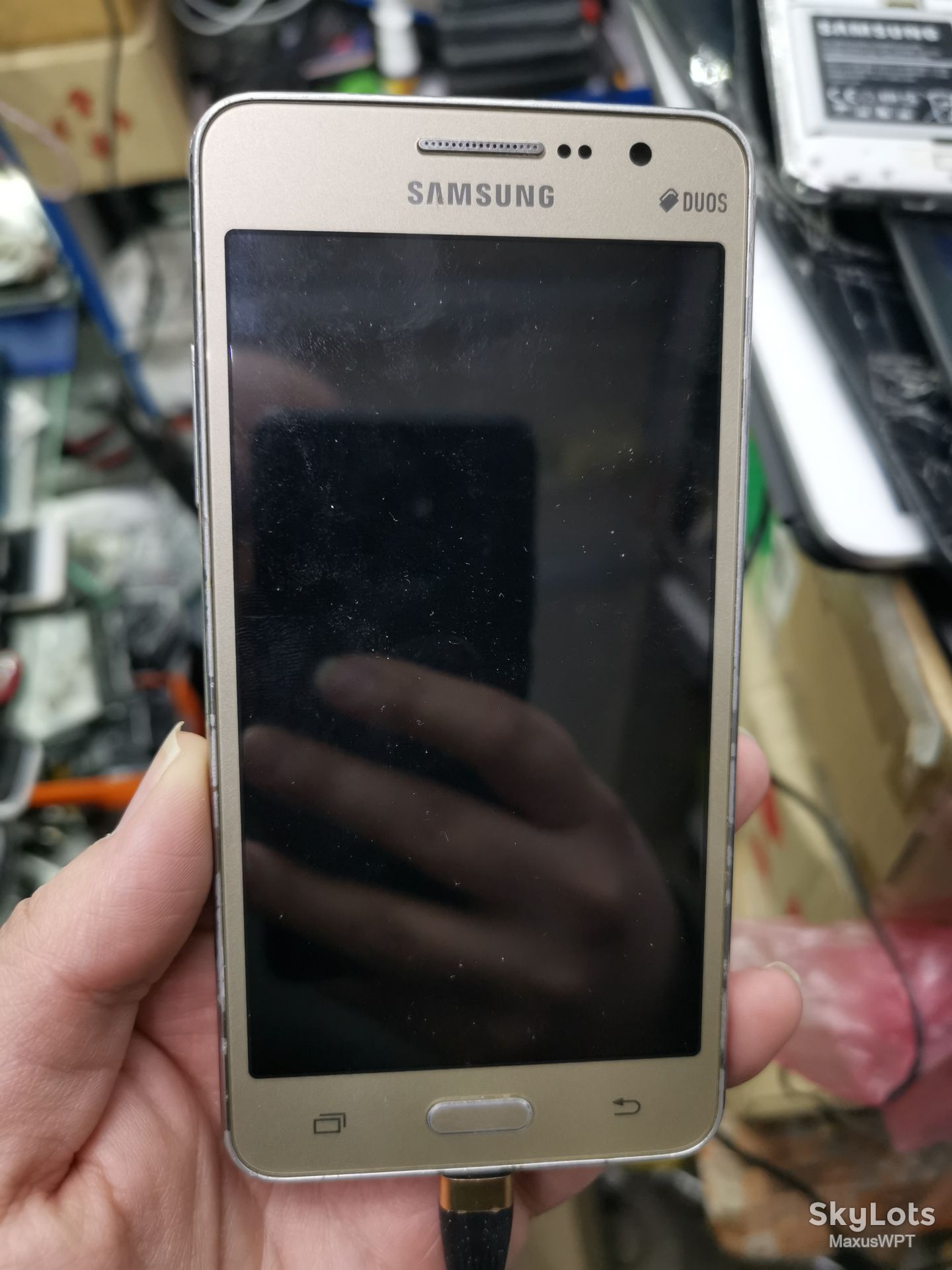 #1614 sklad samsung gakaxy core G531 gold - фото фото фото 0