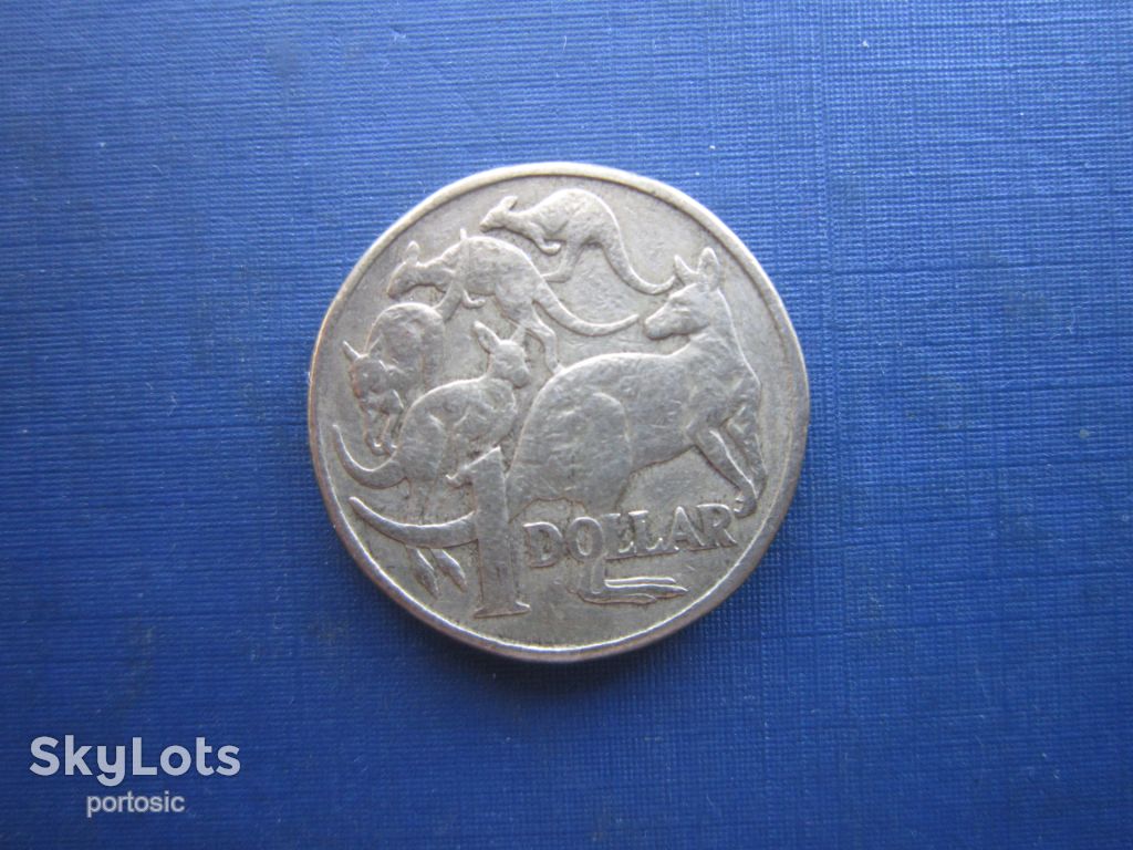 Монета 1 доллар Австралія 1994 фауна кенгуру - фото фото фото 0