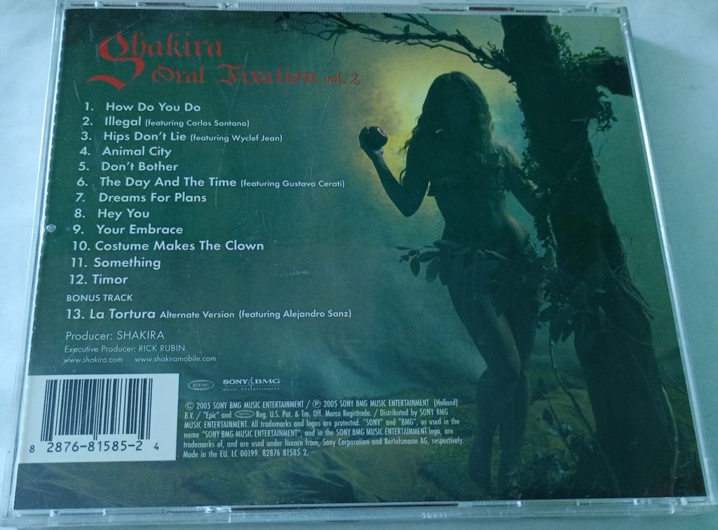 SHAKIRA Oral Fixation Vol. 2 CD Europe - фото фото фото 2